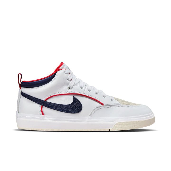 Nike sb white red online