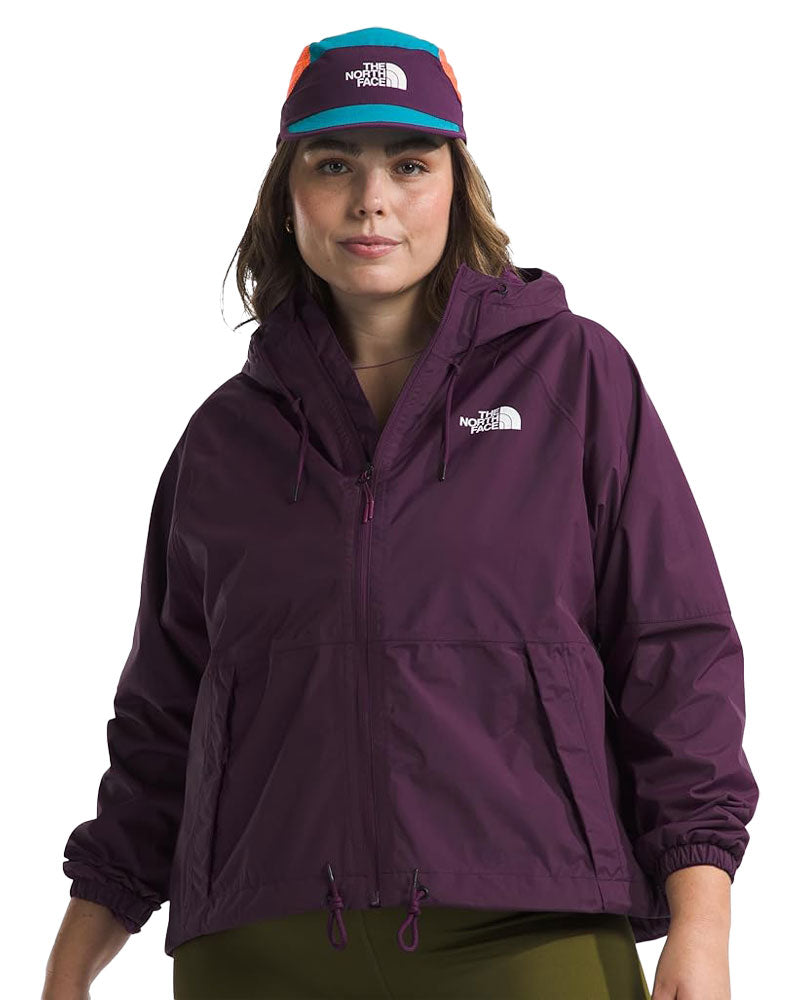 Purple and black north face jacket best sale