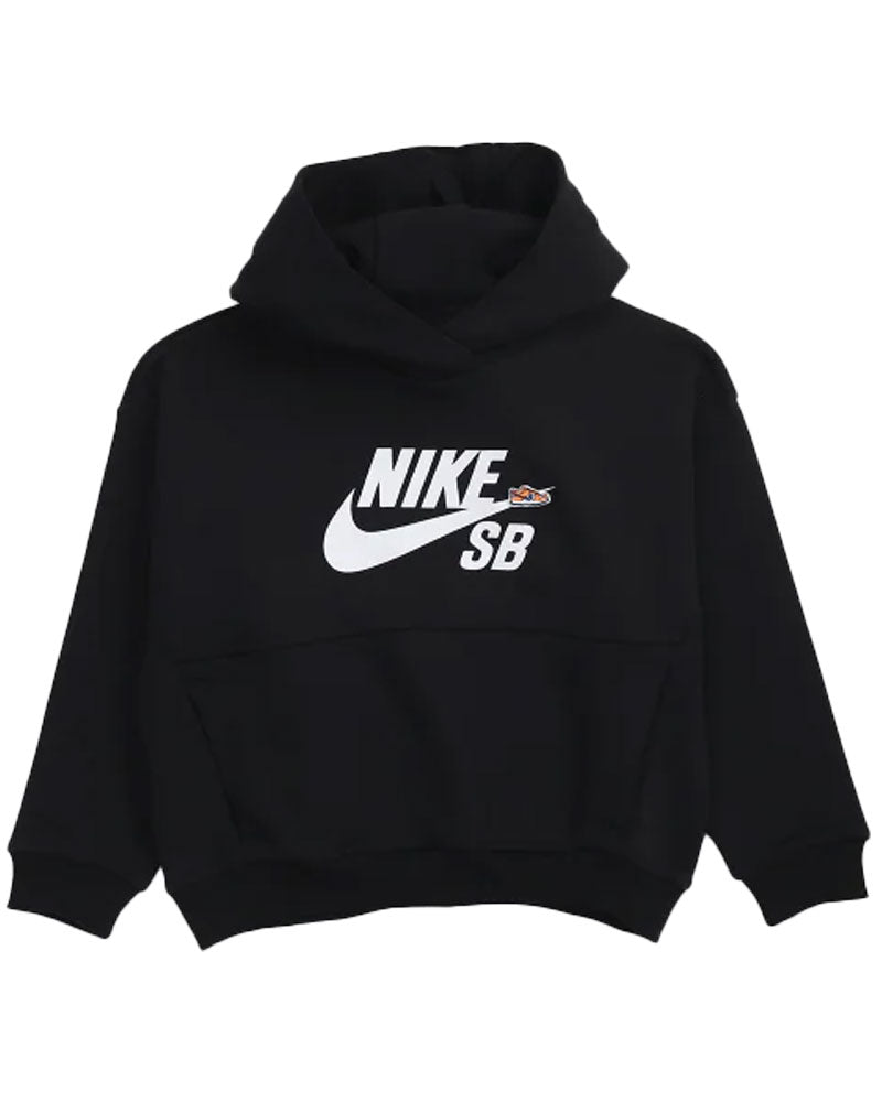 Nike Kids SB Icon Fleece EasyOn Older Oversized Pullover Hoodie