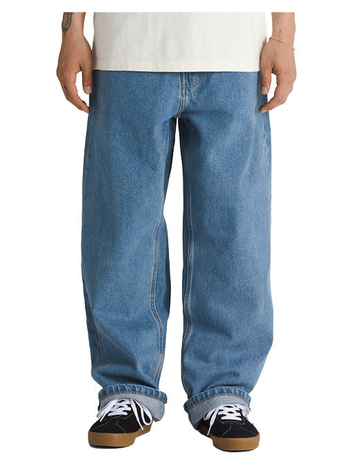 Vans Check-5 Baggy Denim Pant - Stonewash Blue – The Source Snowboard &  Skate