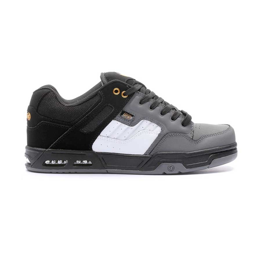 DVS Enduro Heir Black White Charcoal Nubuck The Source Snowboard Skate