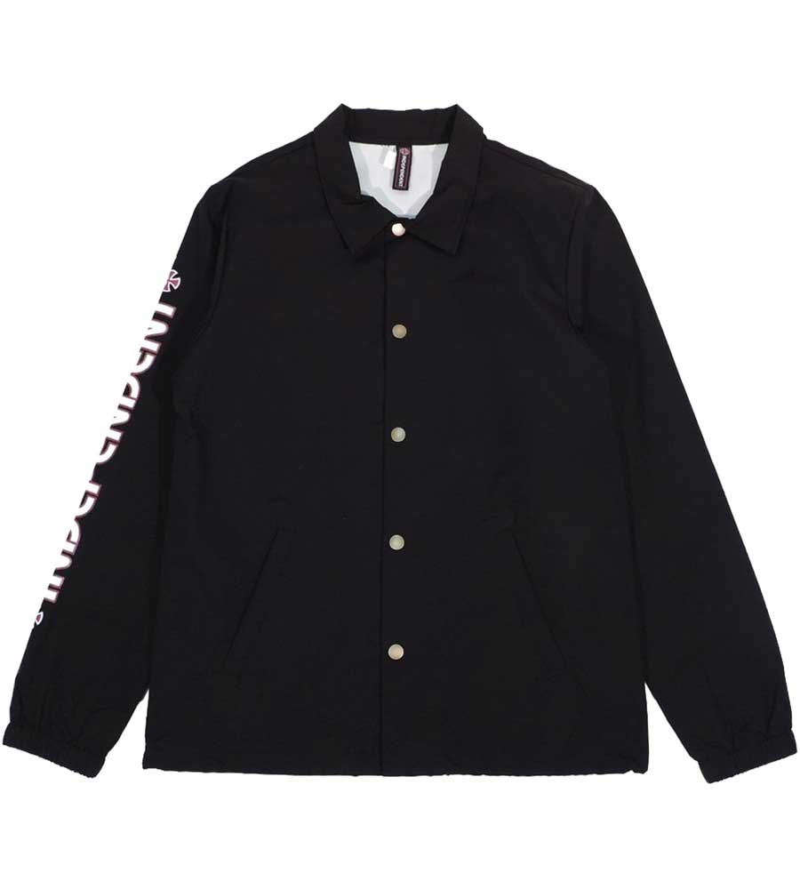 Independent Bar Cross Coach Jacket Black