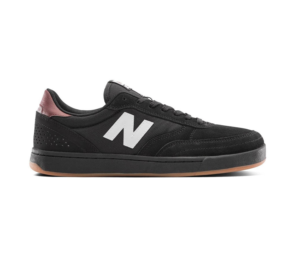 Black new balance gum bottom best sale