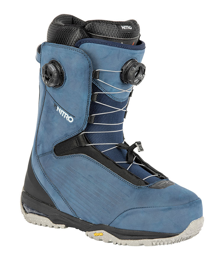 Nitro Chase BOA Snowboard Boot Blue Steel 2023