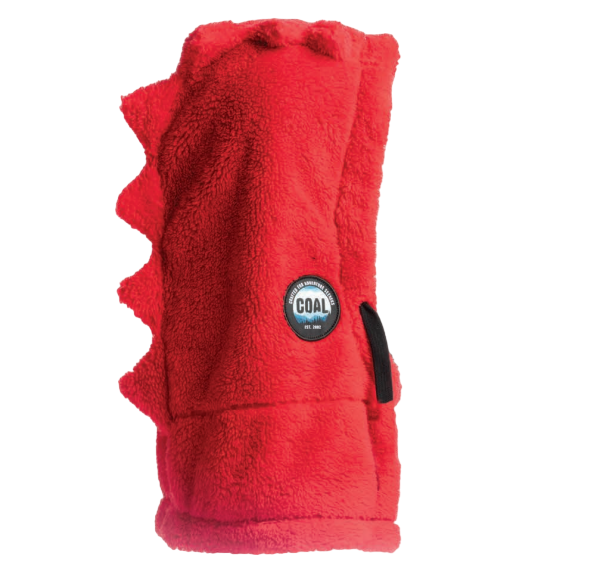 Coal Kids' Ridge Hood Power Red 2024