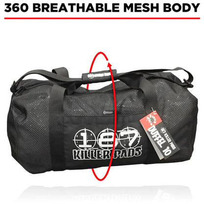 187 Mesh Duffle Bag - Black