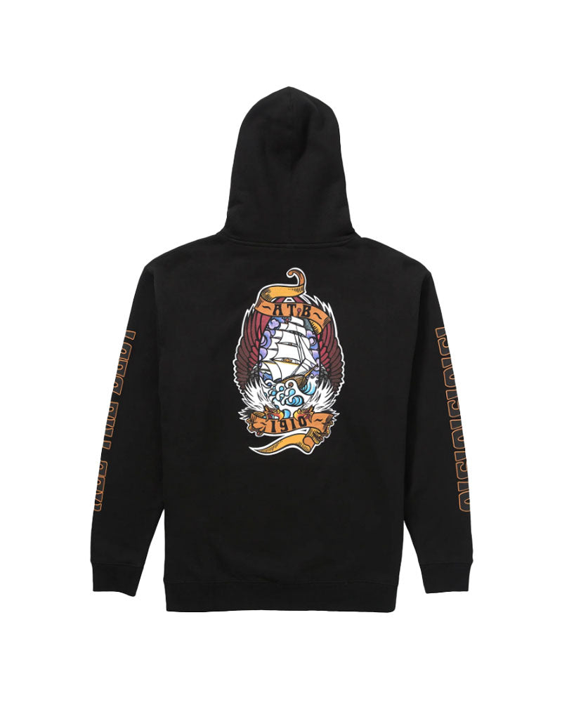 1910 Hold Fast Pullover Hoodie Black 2025