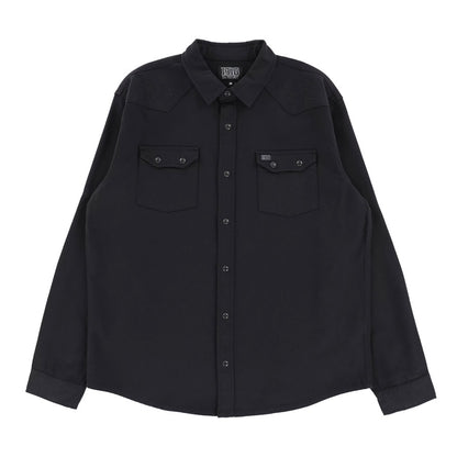 1910 Strickly Business Button Shirt Black 2025