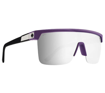 SPY Flynn 5050 Matte Purple Matte Black - Happy Bronze Platinum Mirror