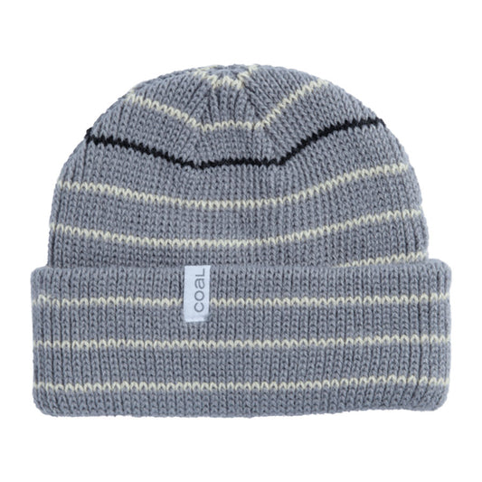 Coal Frena Beanie Mid Grey Stripe 2025