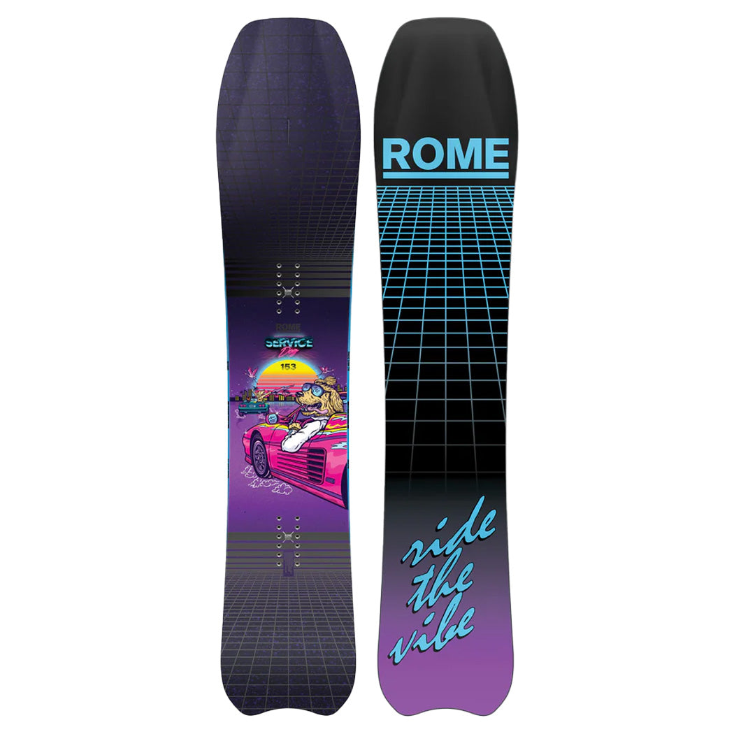 Rome Men's Service Dog Snowboard 2025