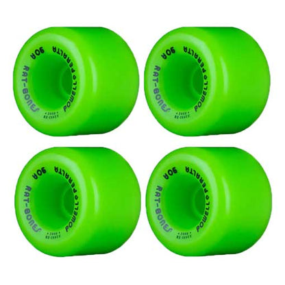 Powell Peralta Rat Bones Green 90A Wheels 60mm