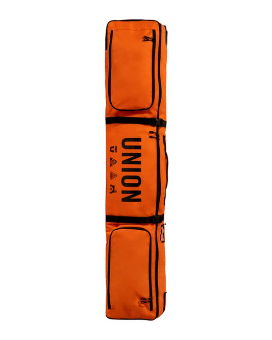 Union Wheeled Board Bag Orange 2025