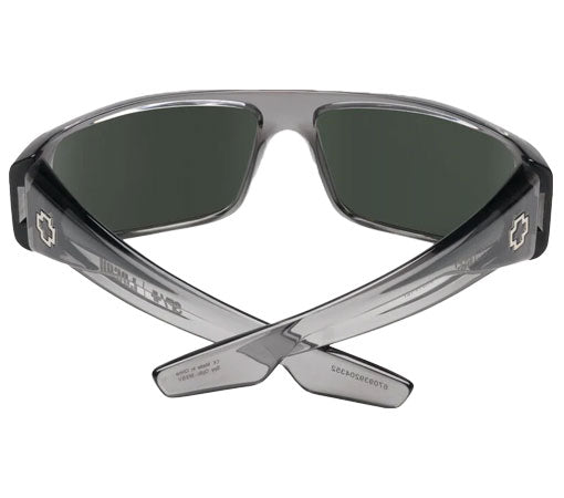 SPY Logan Clear Smoke - HD Plus Gray Green with Silver Mirror