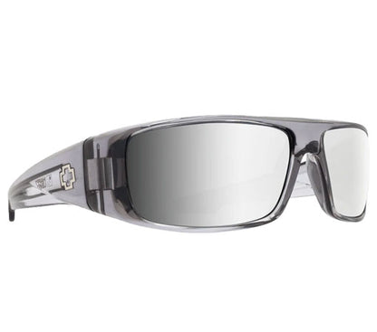 SPY Logan Clear Smoke - HD Plus Gray Green with Silver Mirror