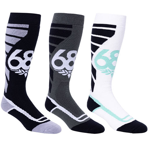 686 Men's Strike Sock 3-Pack Assorted 2024