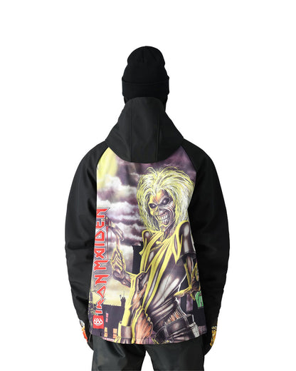 686 Men's Waterproof Hoody Iron Maiden Killers Black 2025