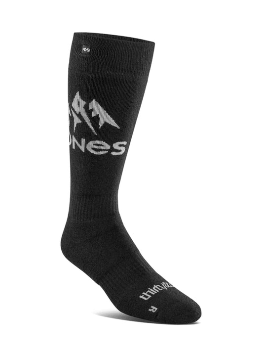 Thirty-Two Men's Jones Merino ASI Snowboard Sock Black 2024