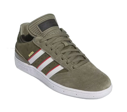 Adidas Busenitz X Dan Mancina - Olive Strata/Red/Cloud White