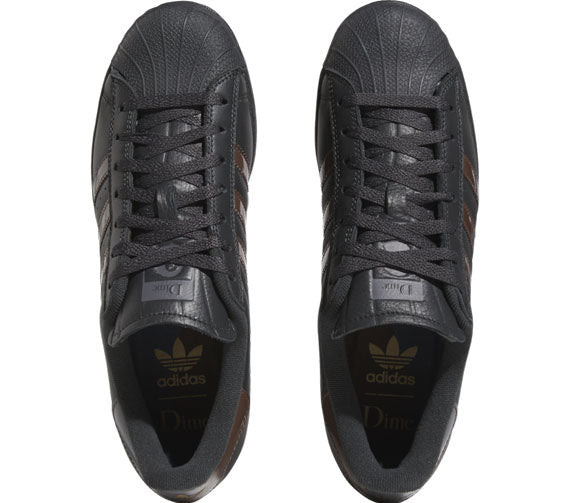 Adidas Dime x Superstar ADV - Carbon Brown