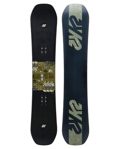 K2 Men's Afterblack Snowboard 2025