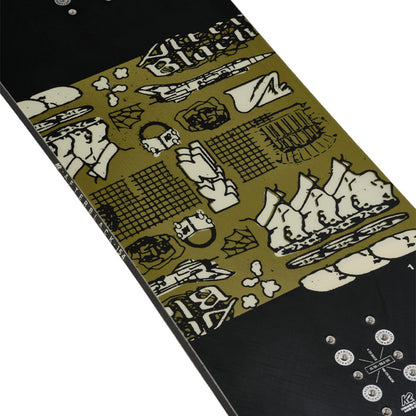 K2 Men's Afterblack Wide Snowboard 2025