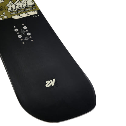 K2 Men's Afterblack Wide Snowboard 2025