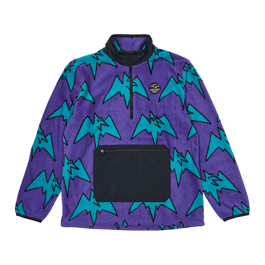 Airblaster Fleece Half-Zip Big Terry Purps 2025