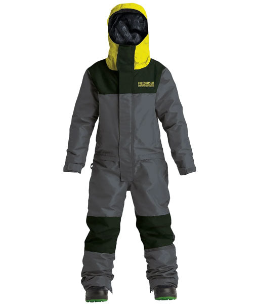 Airblaster Kids' Freedom Suit Black Safety 2024