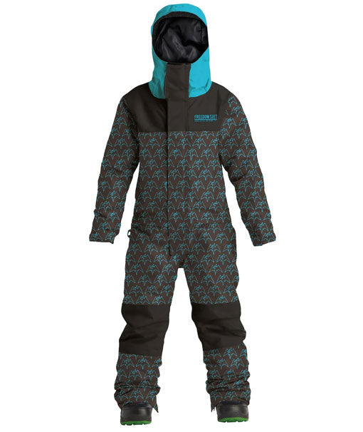 Airblaster Kids' Freedom Suit Bluebird Terry 2024
