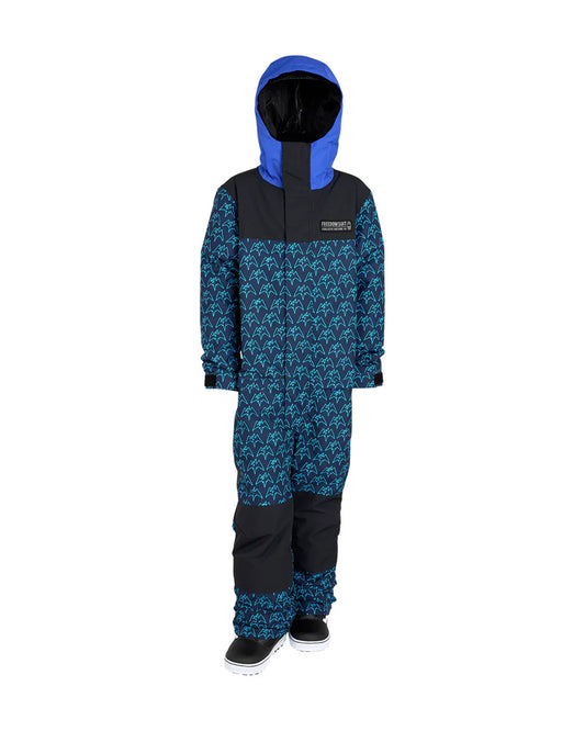 Airblaster Kids' Freedom Suit Bluebird Terry 2025