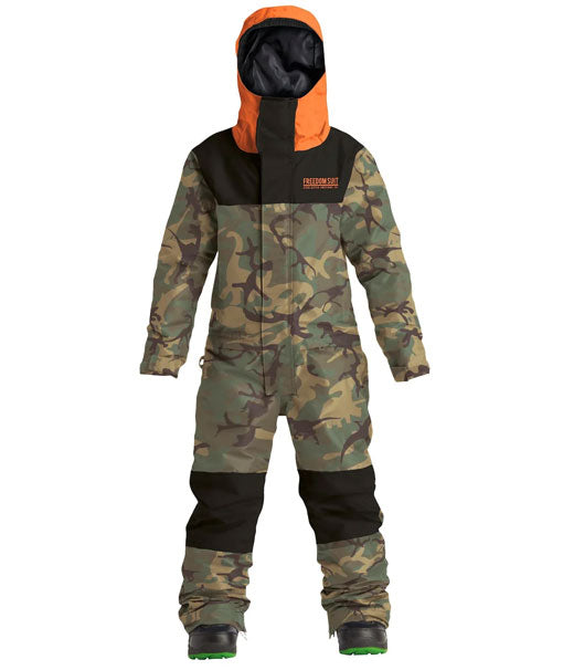 Airblaster Kids' Freedom Suit OG Dinoflage 2024