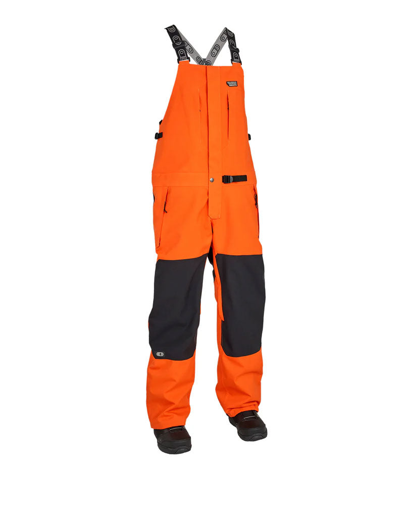 Airblaster Men's Stretch Krill Bib Pant Orange 2025