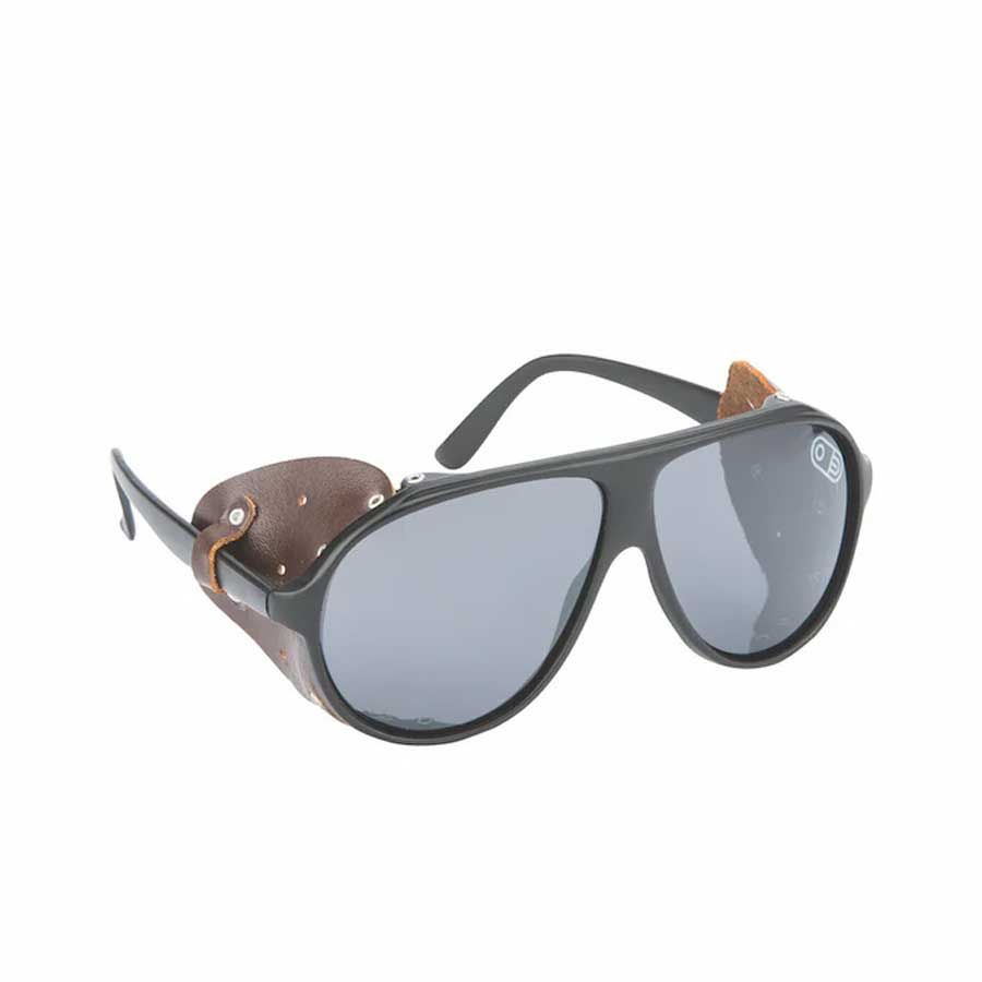 Airblaster Polarized Glacier Glasses Gloss Black 2025