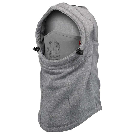 Airhole Polarfleece Airhood  - Heather Grey