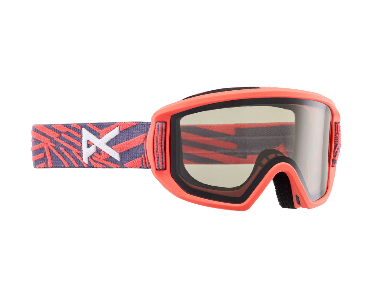 Anon Kids' Relapse Jr MFI Goggle Black/Red Solex 2025