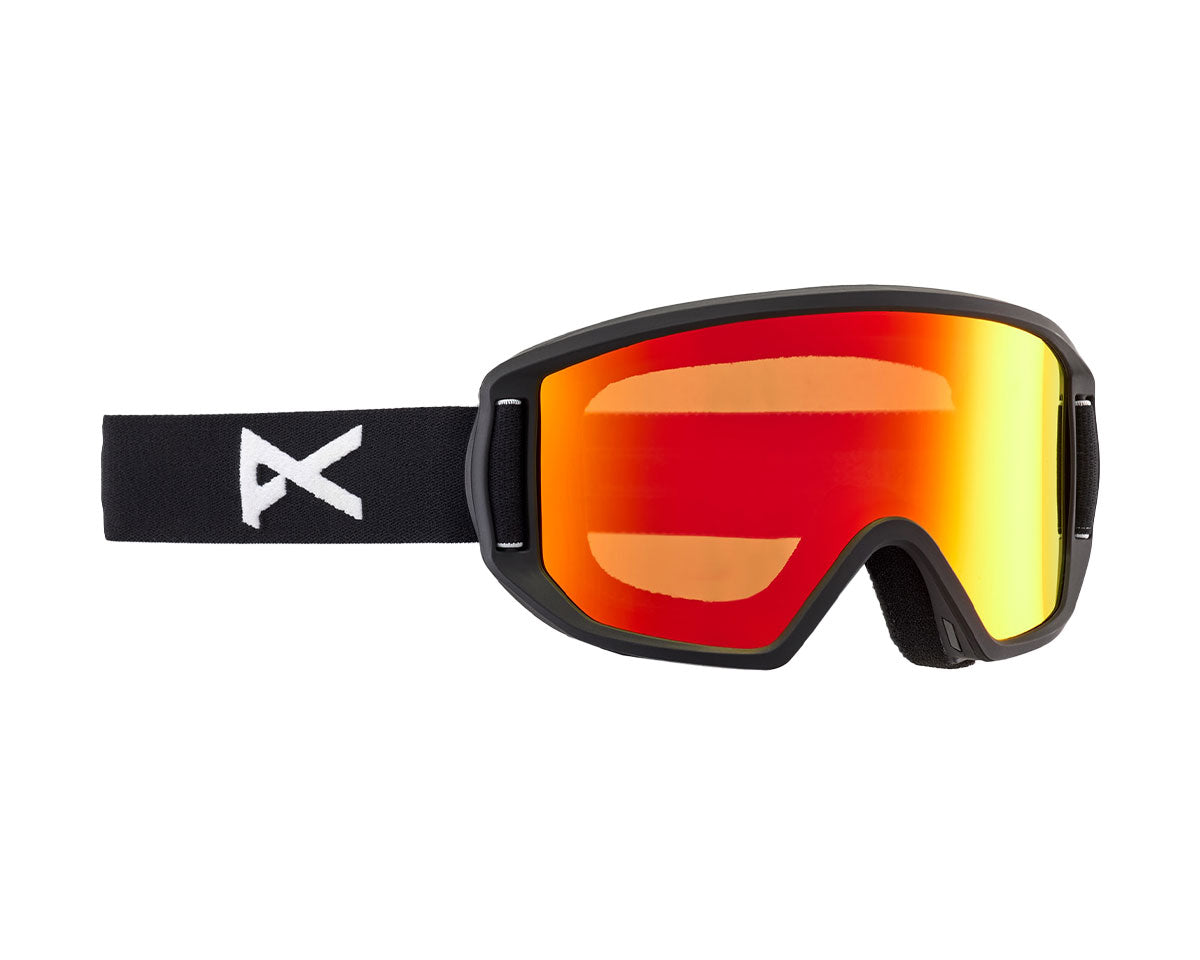 Anon Kids' Relapse Jr MFI Goggle Black/Red Solex 2025