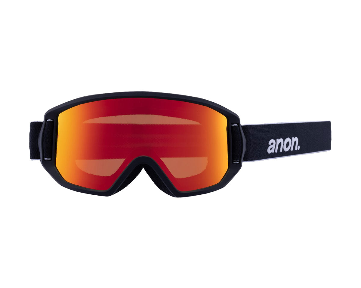 Anon Kids' Relapse Jr MFI Goggle Black/Red Solex 2025