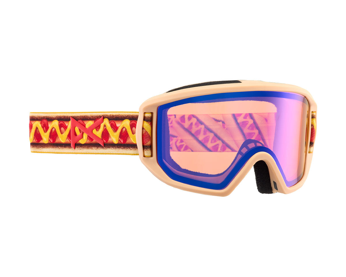 Anon Kids' Relapse Jr MFI Goggle Hotdoggin/Blue Amber 2025