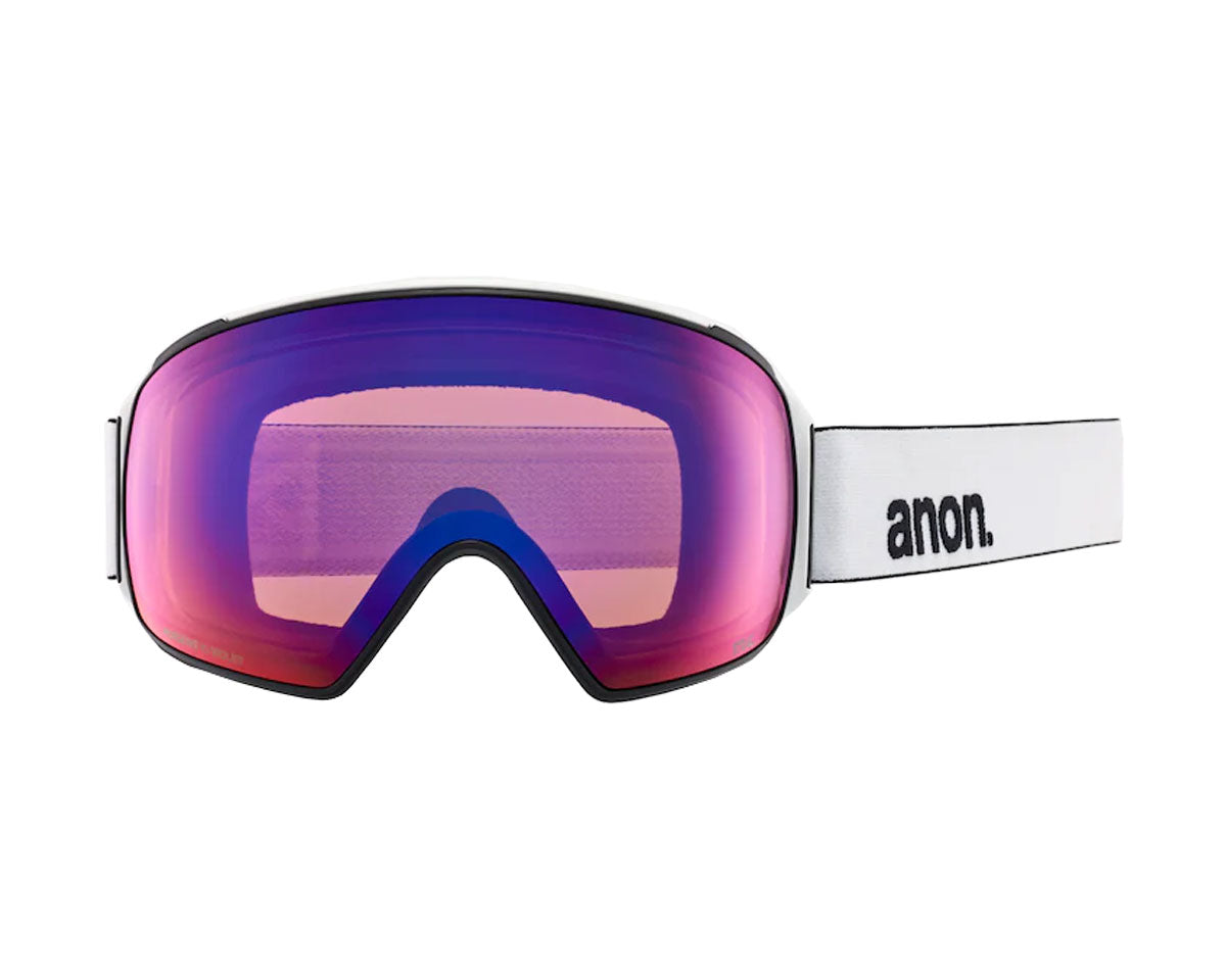 Anon M4 Toric Goggle White/Perceive Sunny Onyx + Perceive Variable Violet 2025