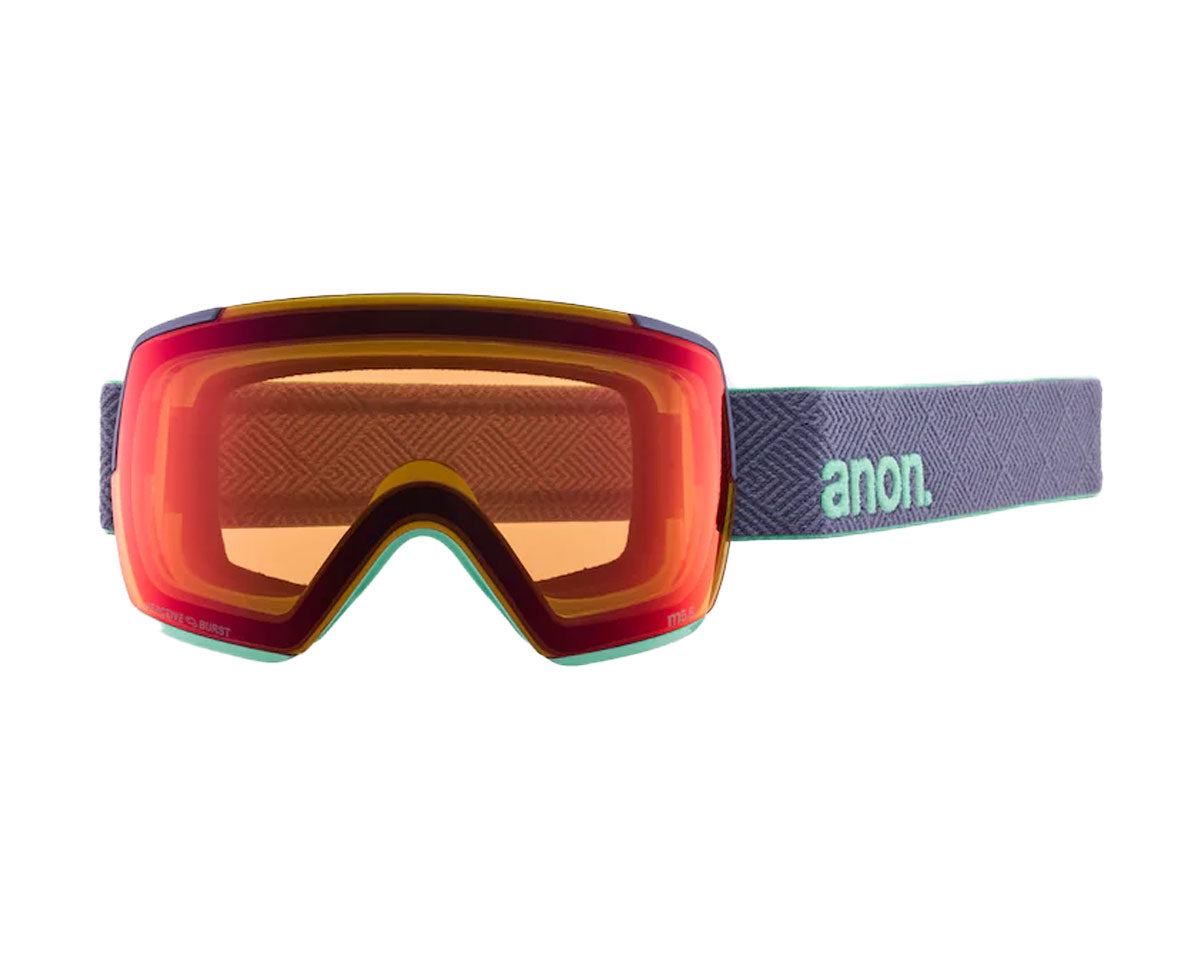 Anon M5S Goggle Purple/Perceive Sunny Bronze + Perceive Cloudy Burst 2025