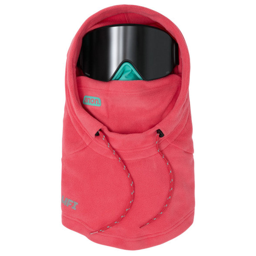 Anon MFI Fleece Helmet Hood Coral 2024