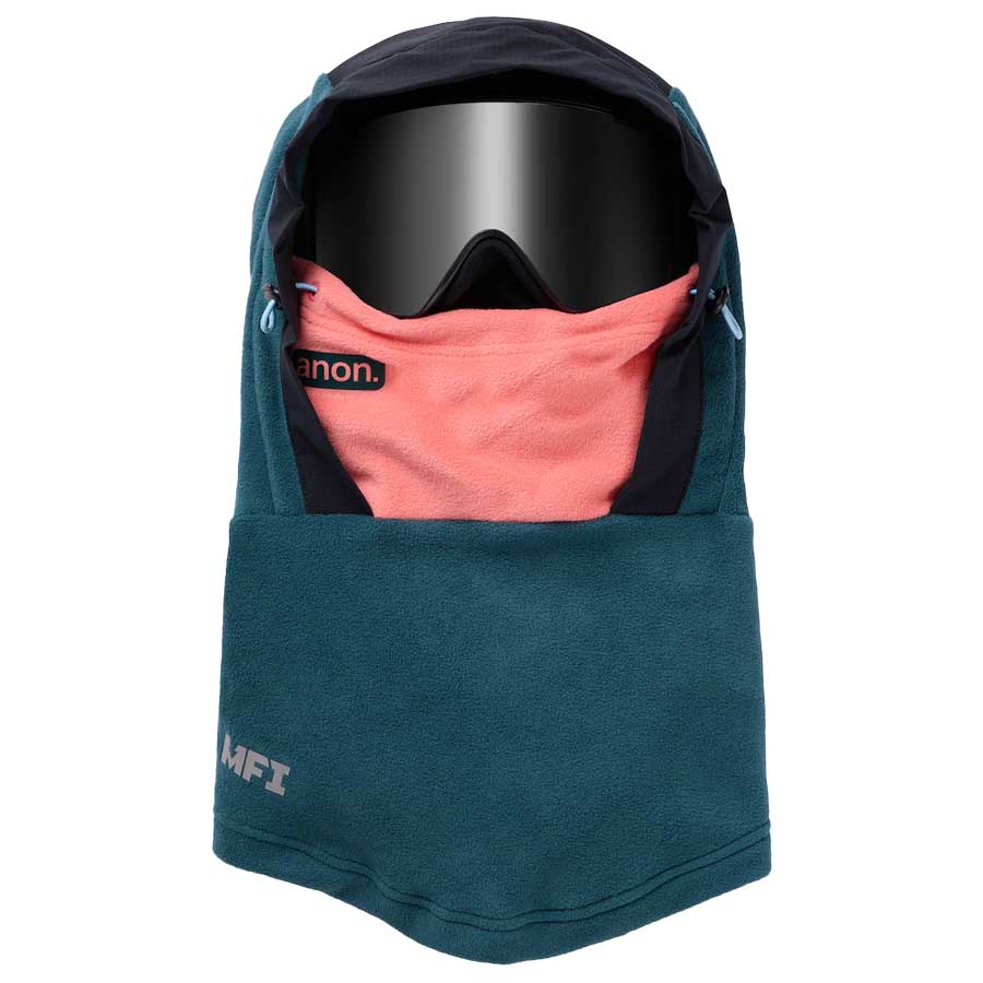 Anon MFI Fleece Helmet Hood Deep Emerald 2025