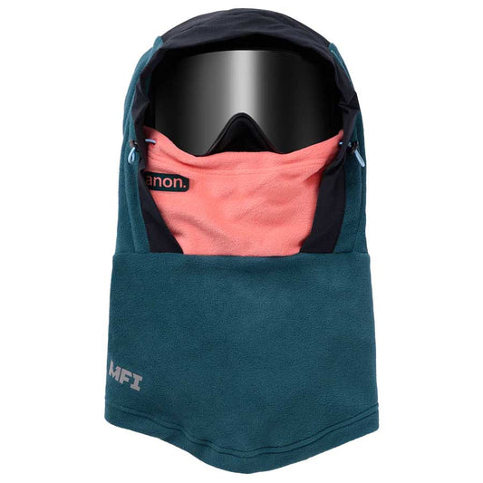 Anon MFI Fleece Helmet Hood Deep Emerald 2025