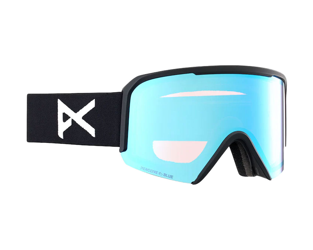 Anon Nesa Goggle Black/Perceive Variable Blue + Perceive Cloudy Burst 2025