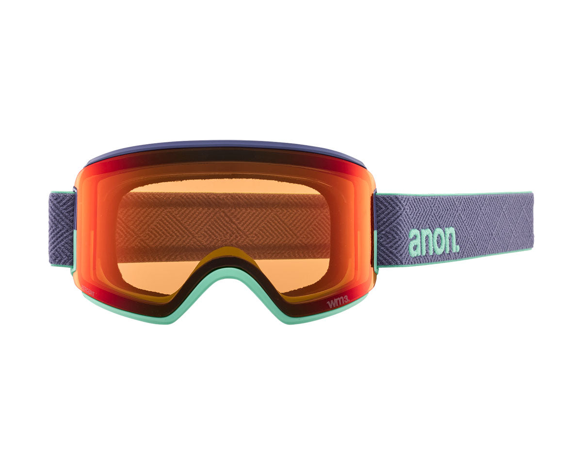 Anon Women's WM3 MFI  Goggle Purple/Perceive Sunny Bronze + Perceive Cloudy Burst 2025