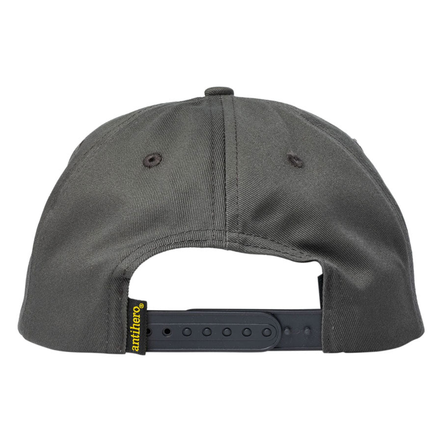 Anti-Hero Basic Eagle Snapback - Dark Charcoal/Tan