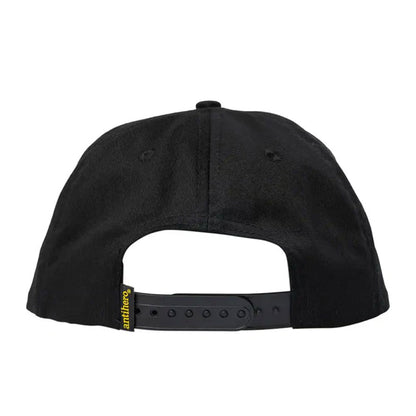 Anti-Hero Eagle Round Snapback - Black/Charcoal