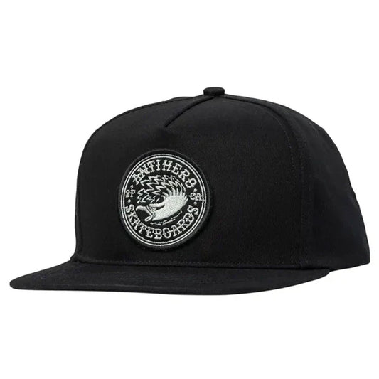 Anti-Hero Eagle Round Snapback - Black/Charcoal