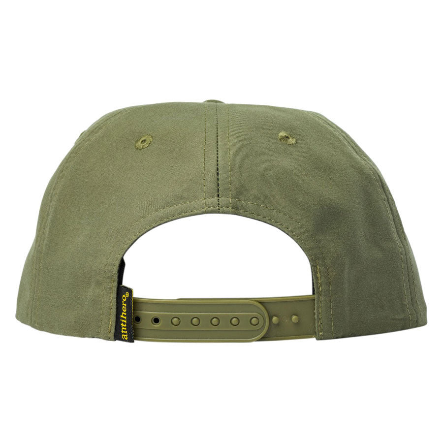 Anti-Hero Eagle Round Snapback - Moss/Bronze/Black